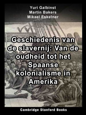 cover image of Geschiedenis van de slavernij